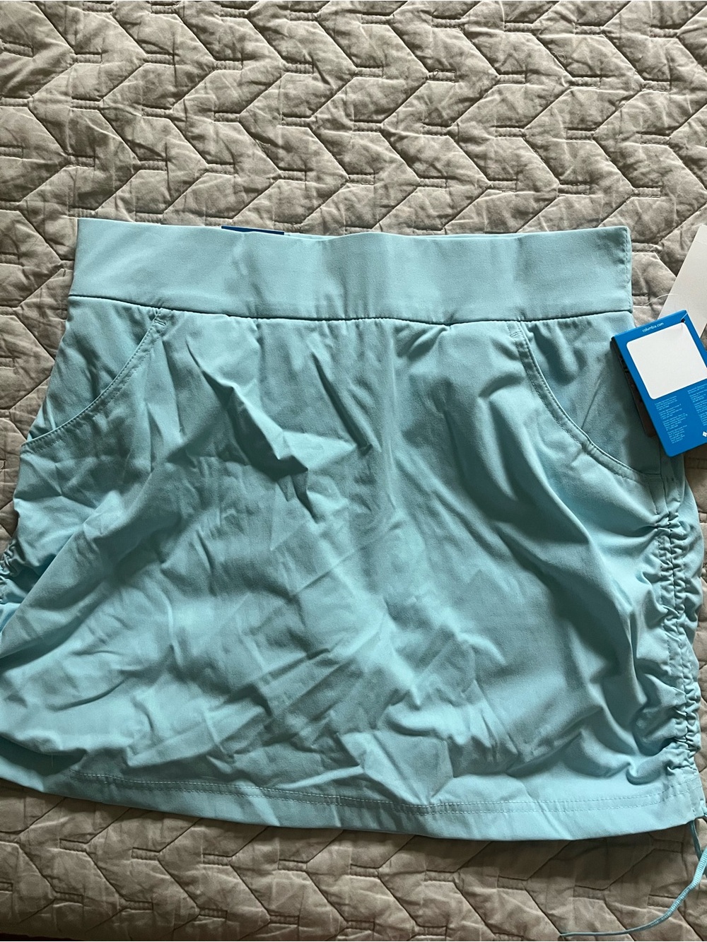 Columbia Aqua Athletic Skort with Side Ruching